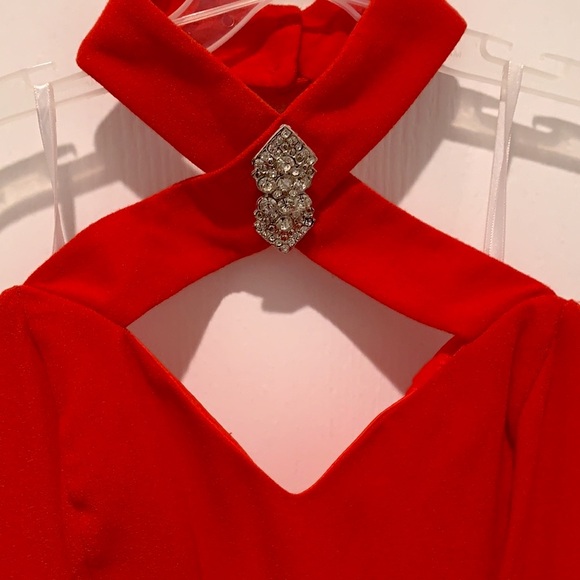 Vintage Red Gown Size XS - Picture 2 of 4